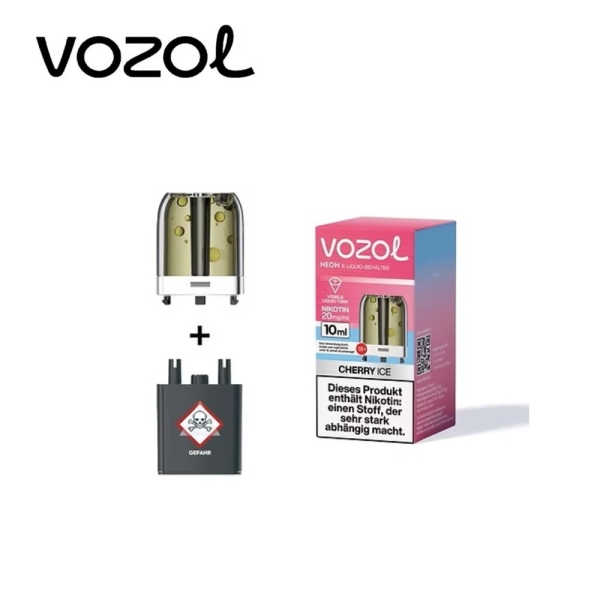 Vozol Neon Plug Max - Cherry Ice - Pod 20mg